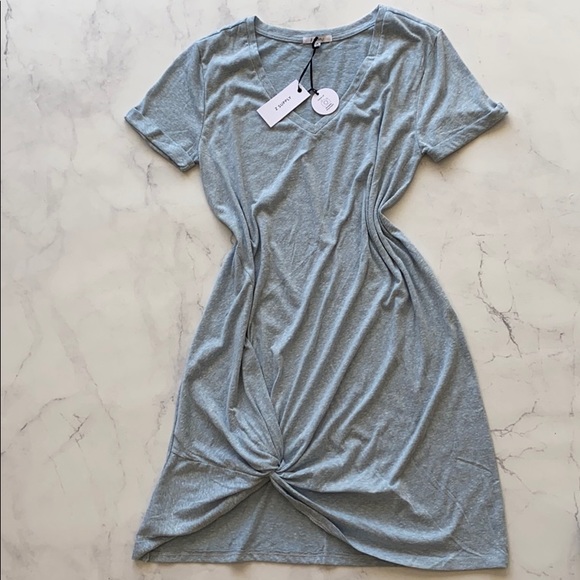 Z Supply Dresses & Skirts - Triblend Side Knot Dress